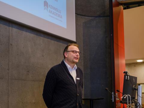 Sigurður Örn Stefánsson formaður Kennsluakademíunar